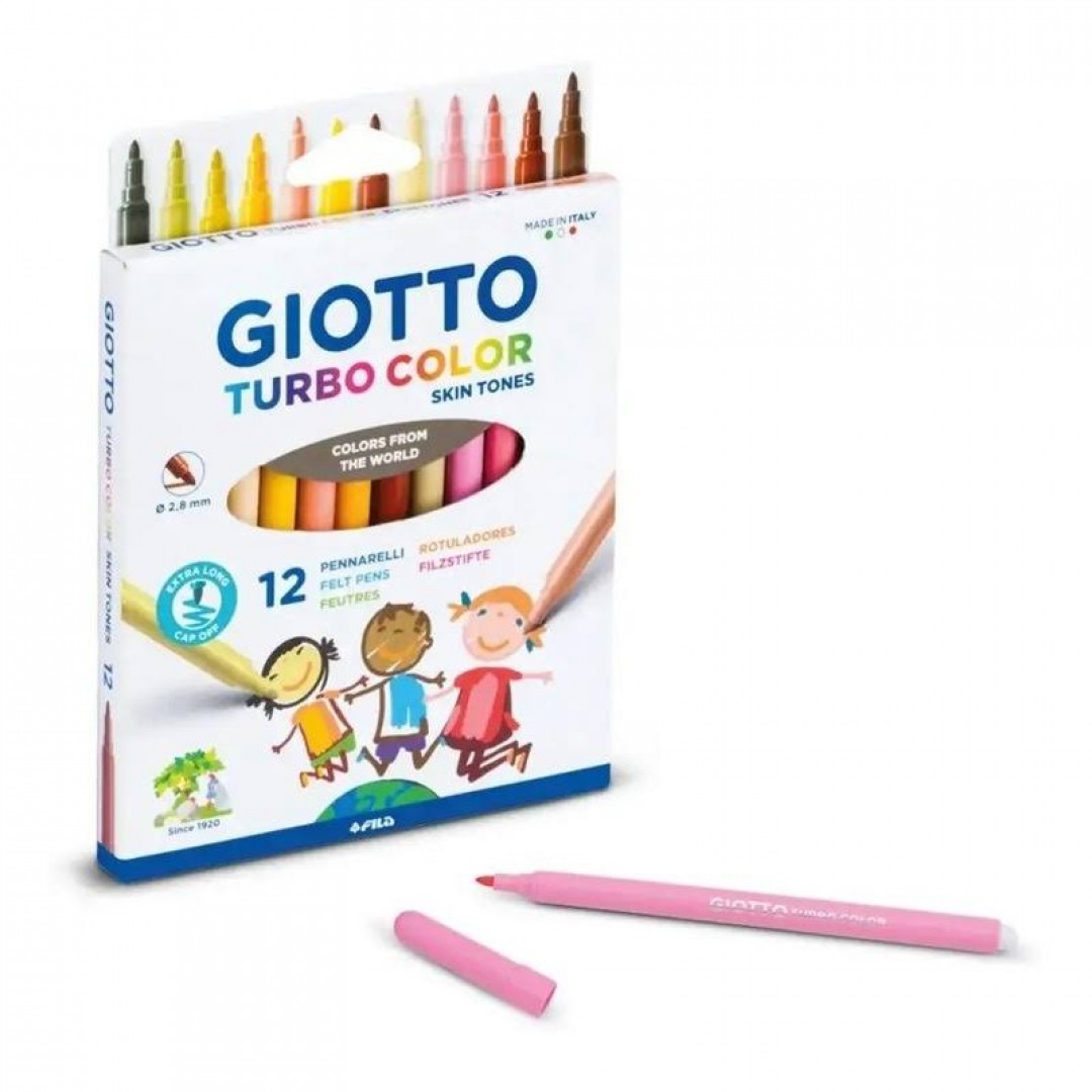 marcadores-giotto-turbo-color-skin-tones-x12