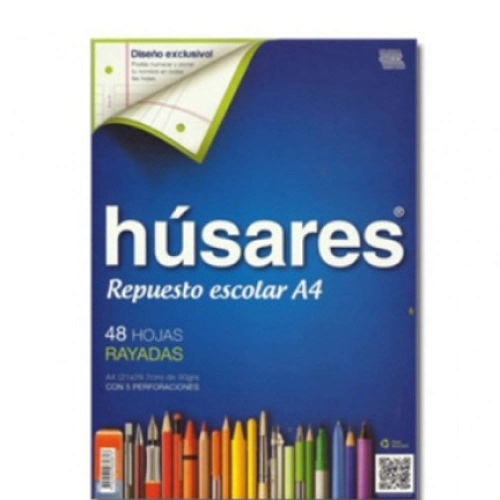 repuesto-husares-a4-48-hojas