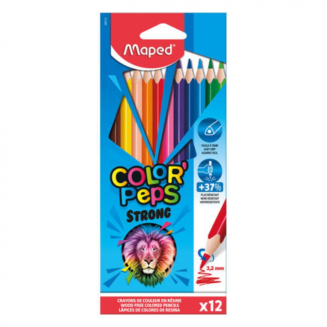 lapices-maped-color-peps-strong-x12