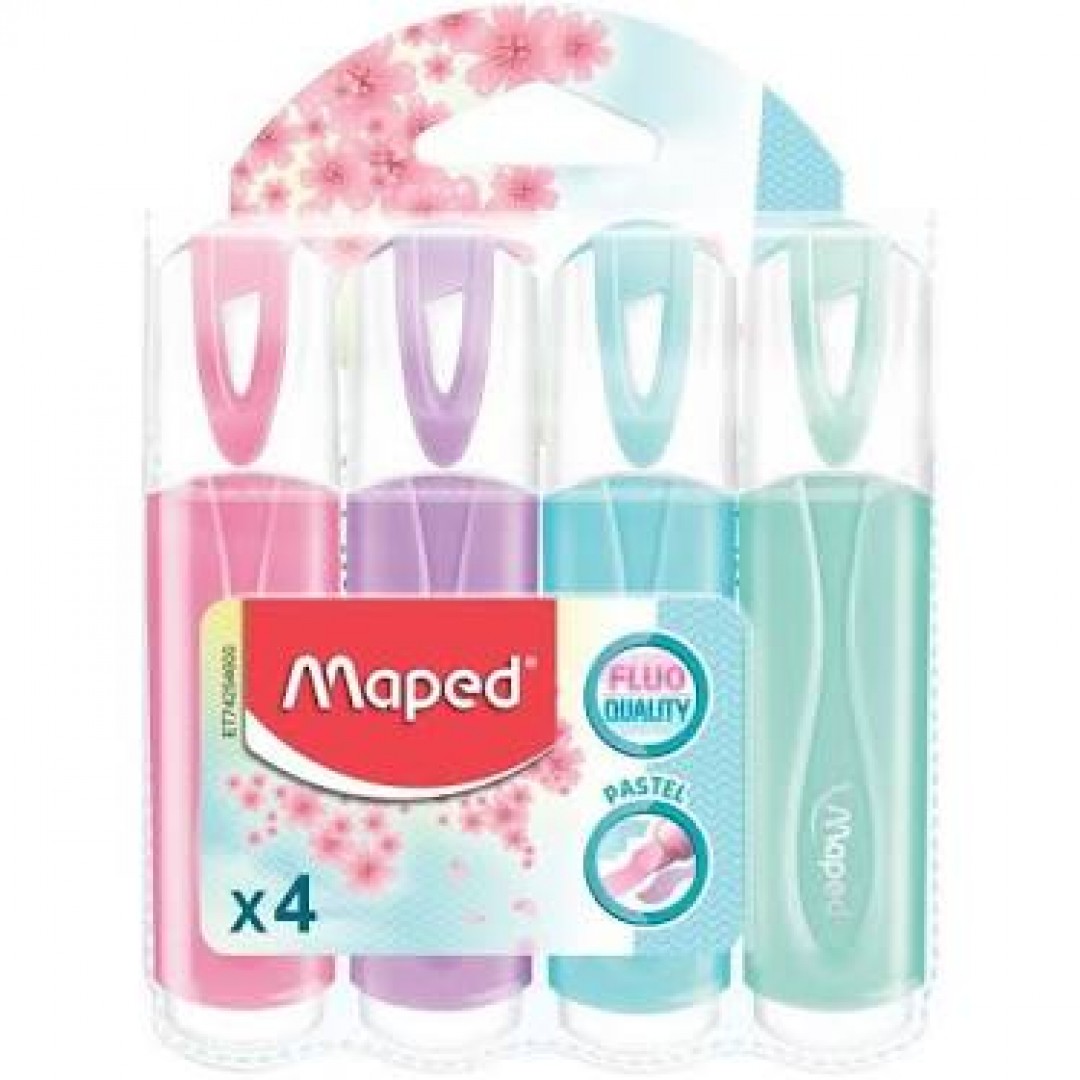 pack-resaltadores-x4-pastel-maped