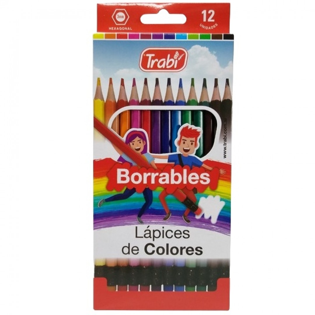 lapices-de-colores-borrables-trabi-x12