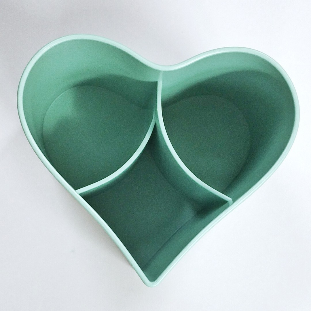 portalapices-corazon-3-compartimentos-verde