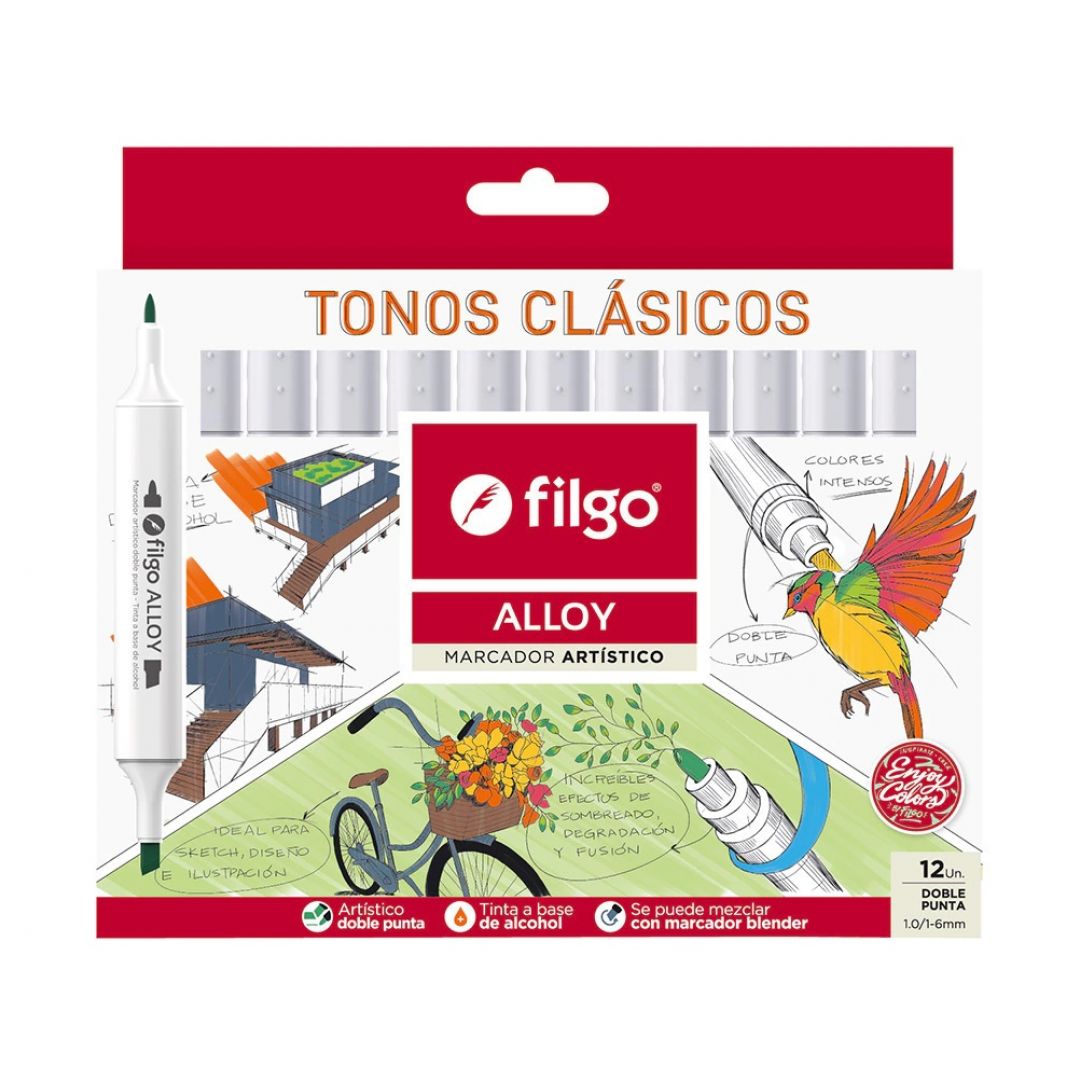 marcadores-doble-punta-permanente-filgo-alloy-x-12-tonos-clasicos-7910