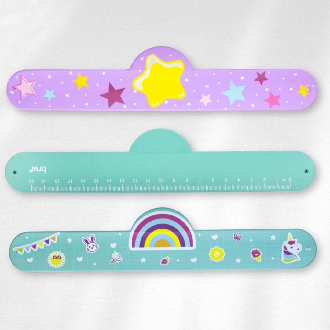 regla-pulcera-silicona-20cm-brw-estrella-y-arcoiris-8827