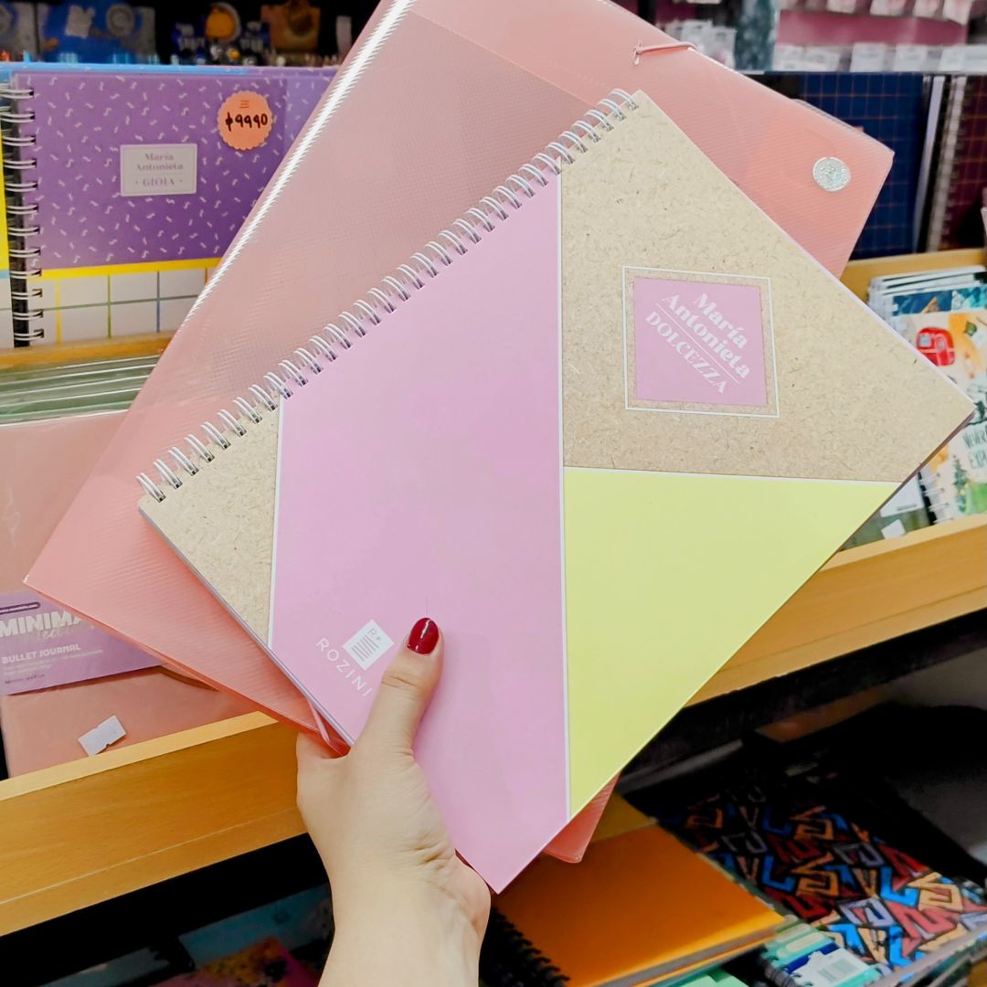 COMBO CUADERNO + CAJA/Carpeta CON ELASTICO
