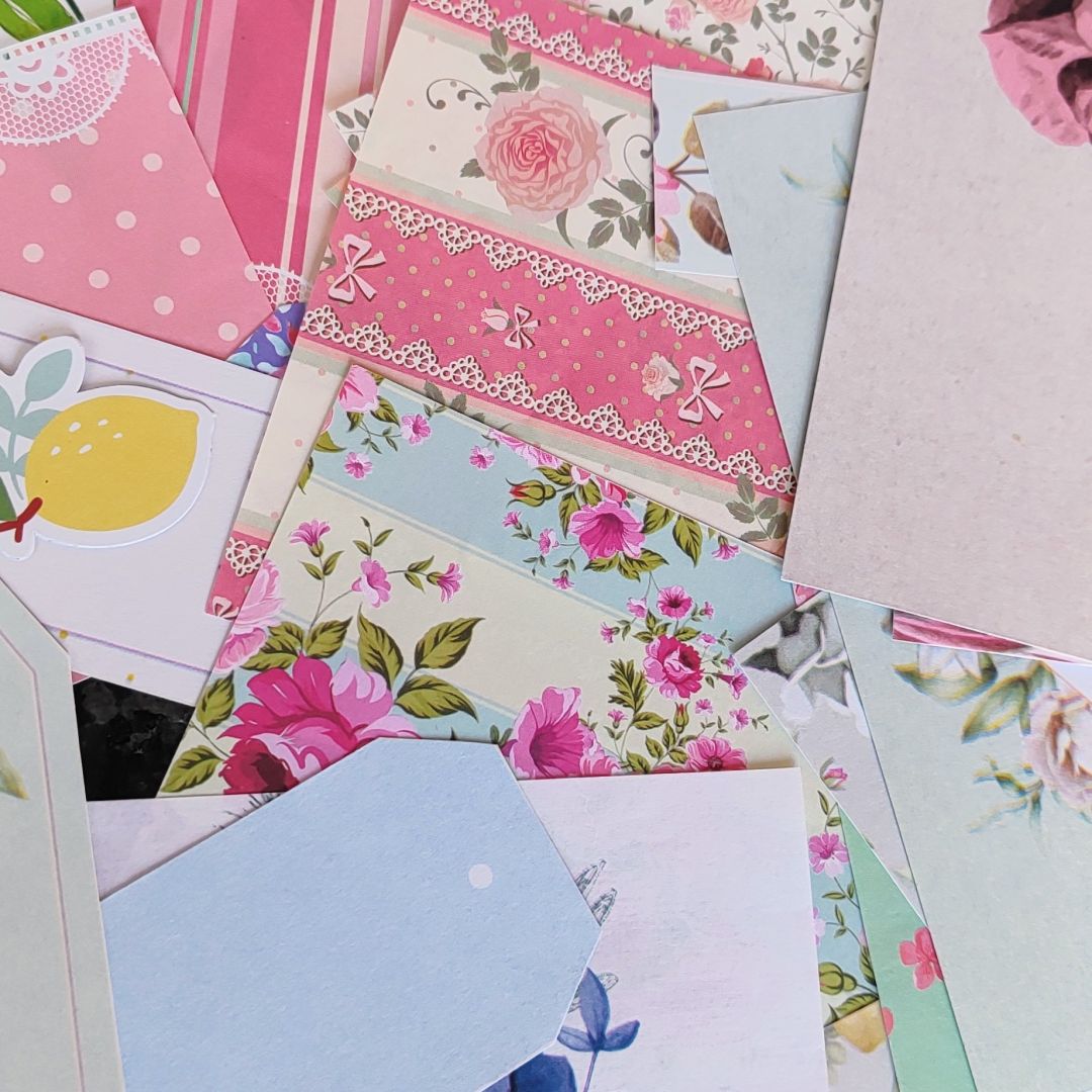 KIT FLORES / BOTANICA PARA JOURNALING 300 ELEMENTOS