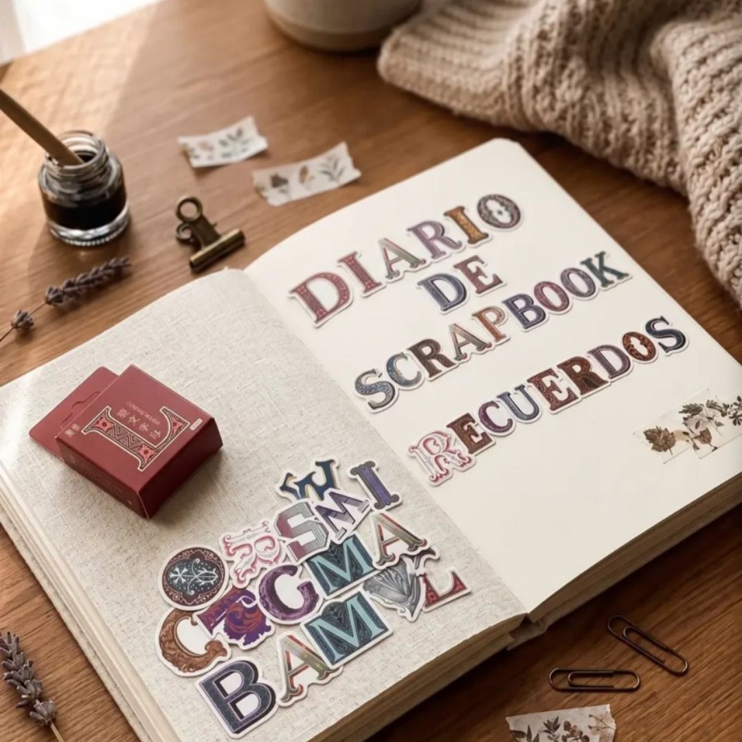 STICKER LETRAS VINTAGE